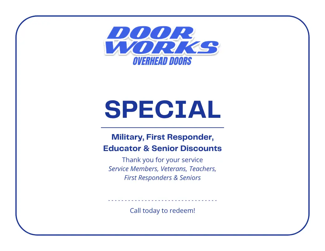 Door Works Landscape Coupon SPECIAL